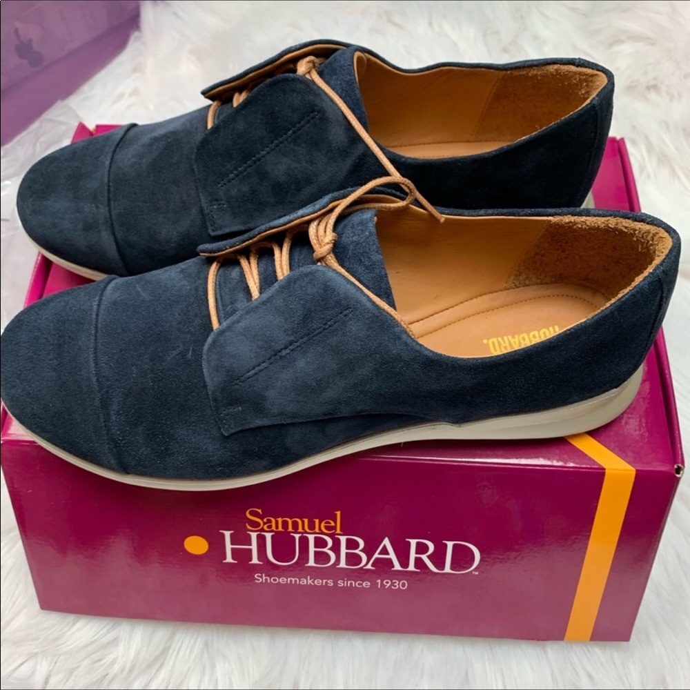 Samual Hubbard woman’s midnight blue suave shoes - Picture 2 of 9